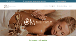Desktop Screenshot of ommassage.net