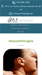 Mobile Screenshot of ommassage.net